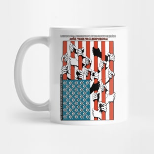 Freedom For Puerto Rican Political Prisoners - Puerto Rico, Independence, Anti Imperialist Mug